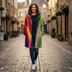 Bronte™ | Luksusowy kardigan z artystyczną inspiracją - Eliza-Warszawa