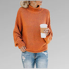 Damski golf dzianinowy oversize