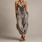Livia | Kombinezon boho z haftem - Eliza-Warszawa