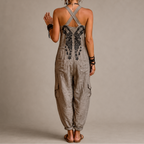 Livia | Kombinezon boho z haftem - Eliza-Warszawa