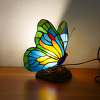 Jasnoniebieska lampa motyl - Eliza-Warszawa