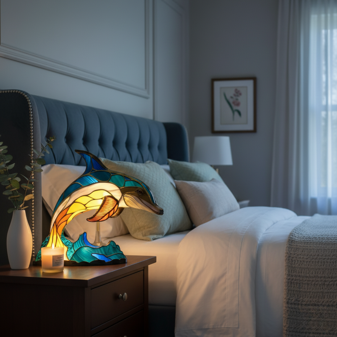 Lampa Cleo Blue Dolphin - Eliza-Warszawa