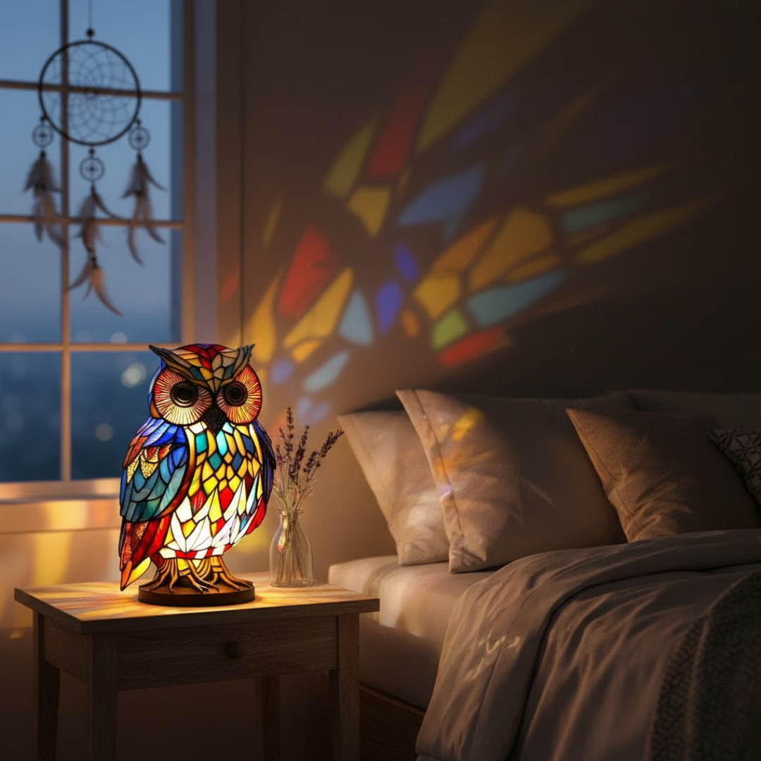Lampa Mądra Sowa - Eliza-Warszawa