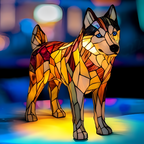 Lampa Mozaikowa - Eliza-Warszawa