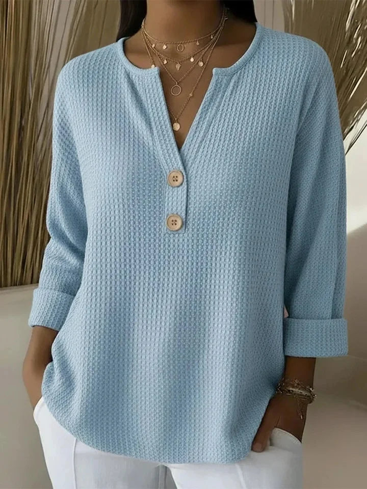Lucinda™ | Henley Knob Top