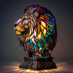 Majestatyczna lampa lwa - Eliza-Warszawa