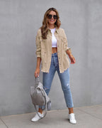Maya | Kurtka jeansowa oversize