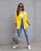 Maya | Kurtka jeansowa oversize