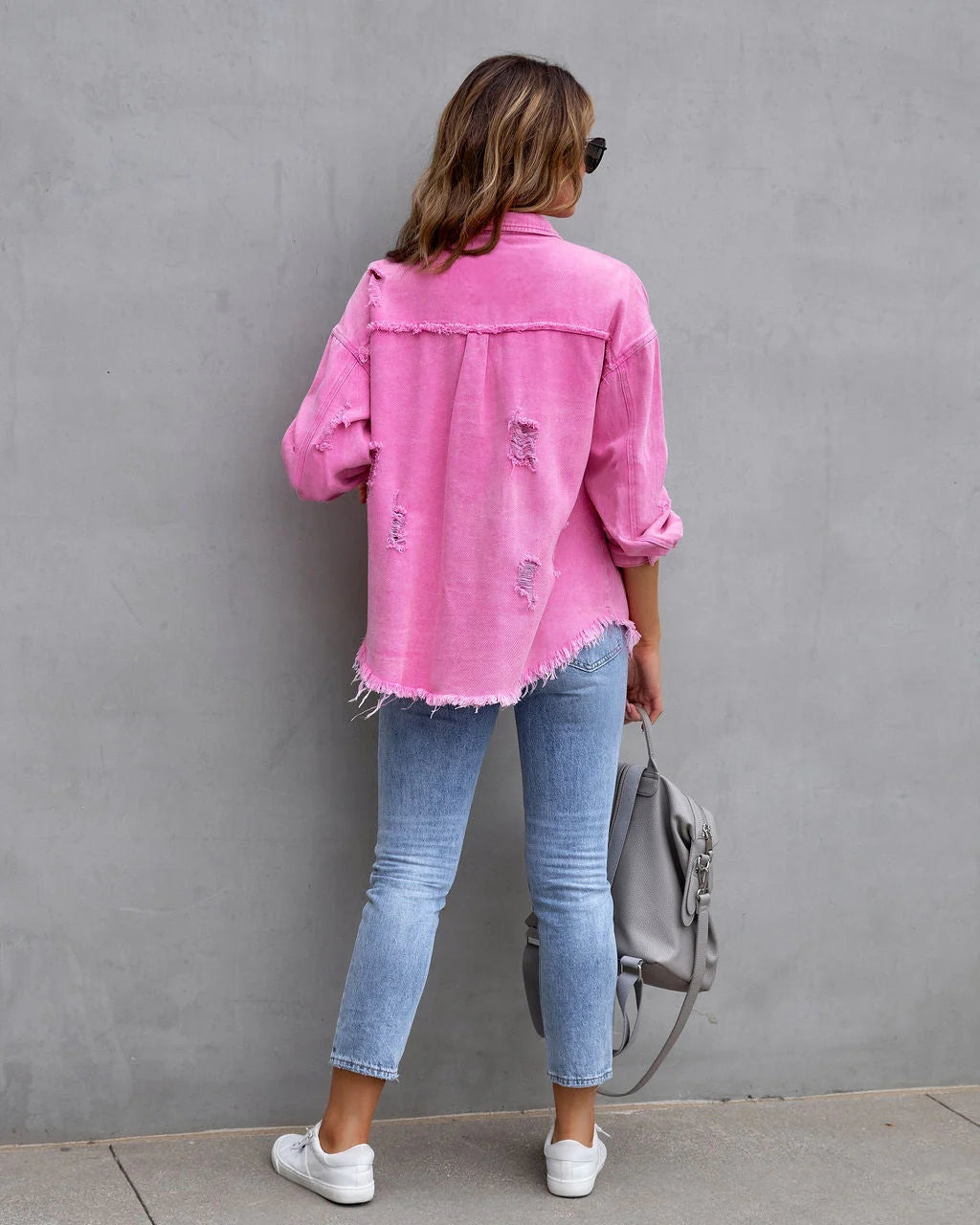 Maya | Kurtka jeansowa oversize