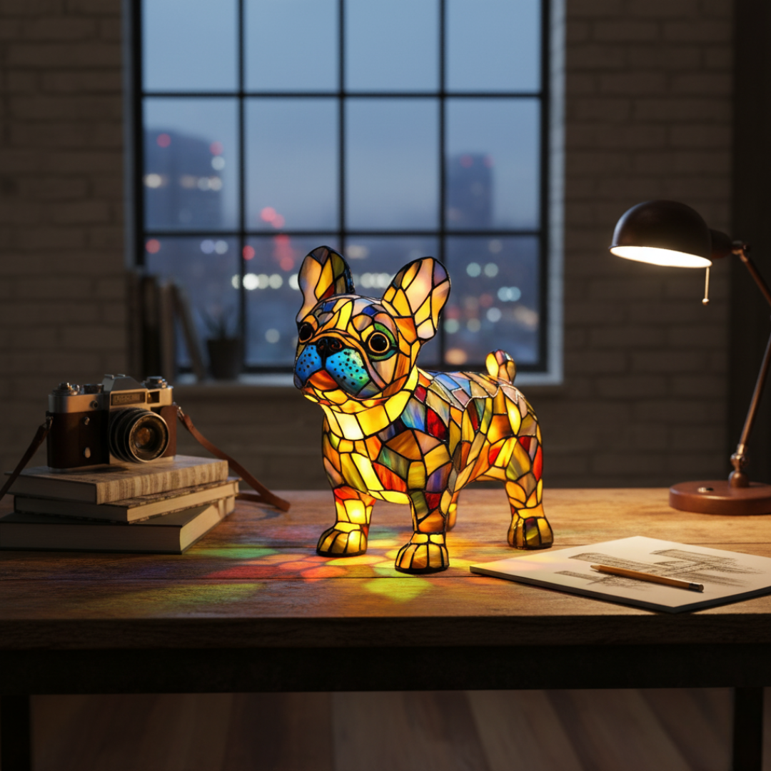 Podświetlana lampa Bulldog - Eliza-Warszawa