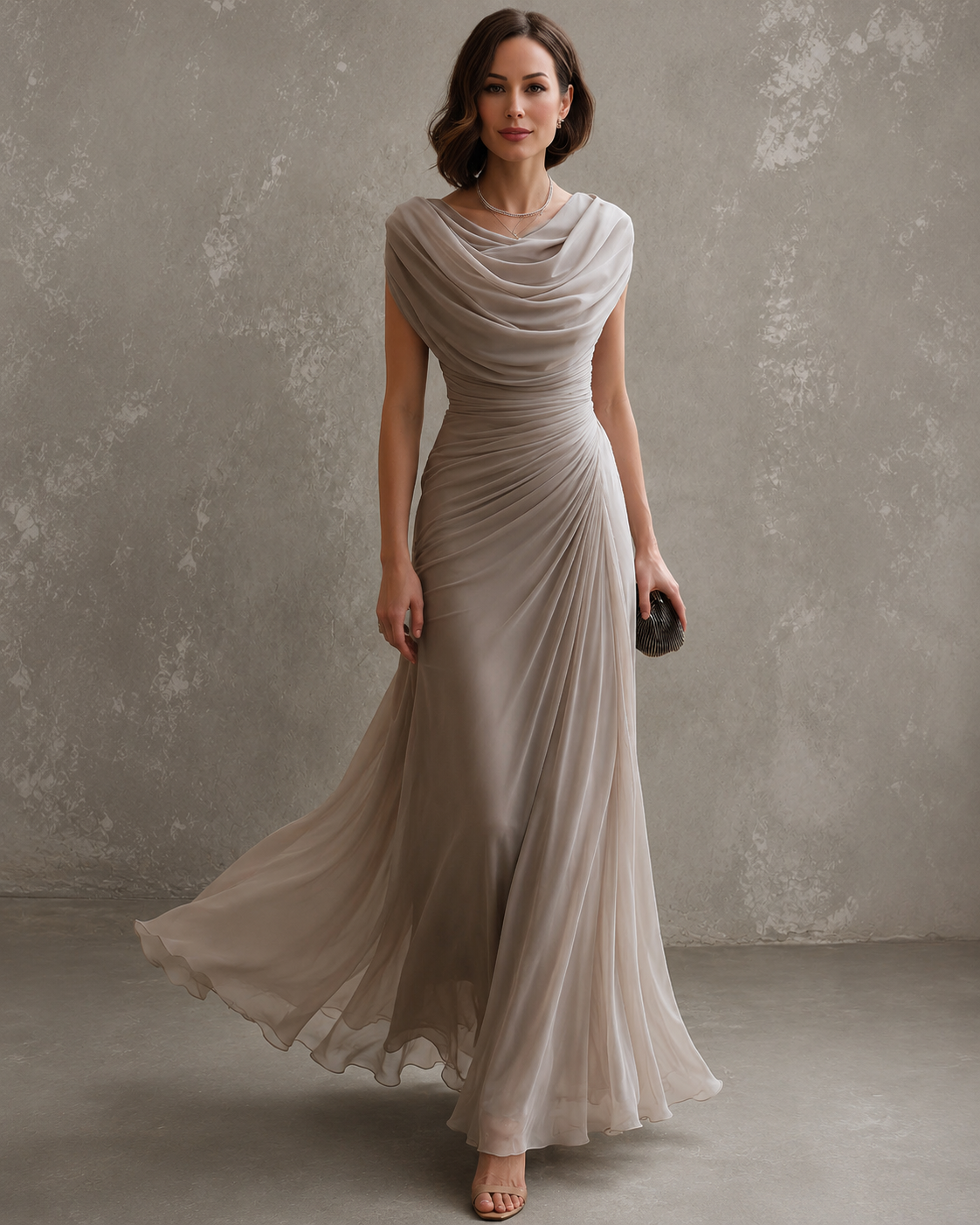 Jilliann | Elegancka sukienka maxi - Eliza-Warszawa
