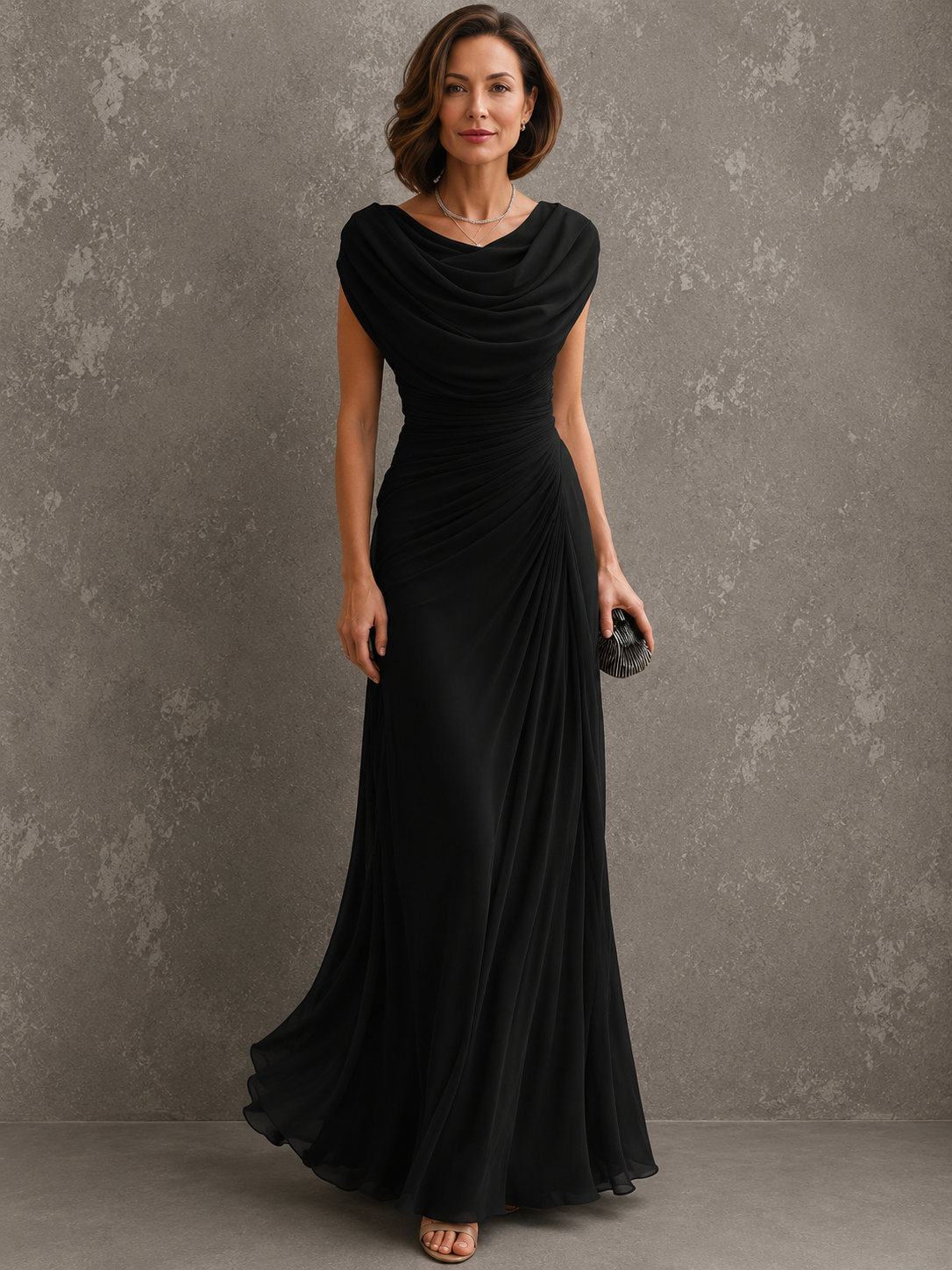 Jilliann | Elegancka sukienka maxi - Eliza-Warszawa