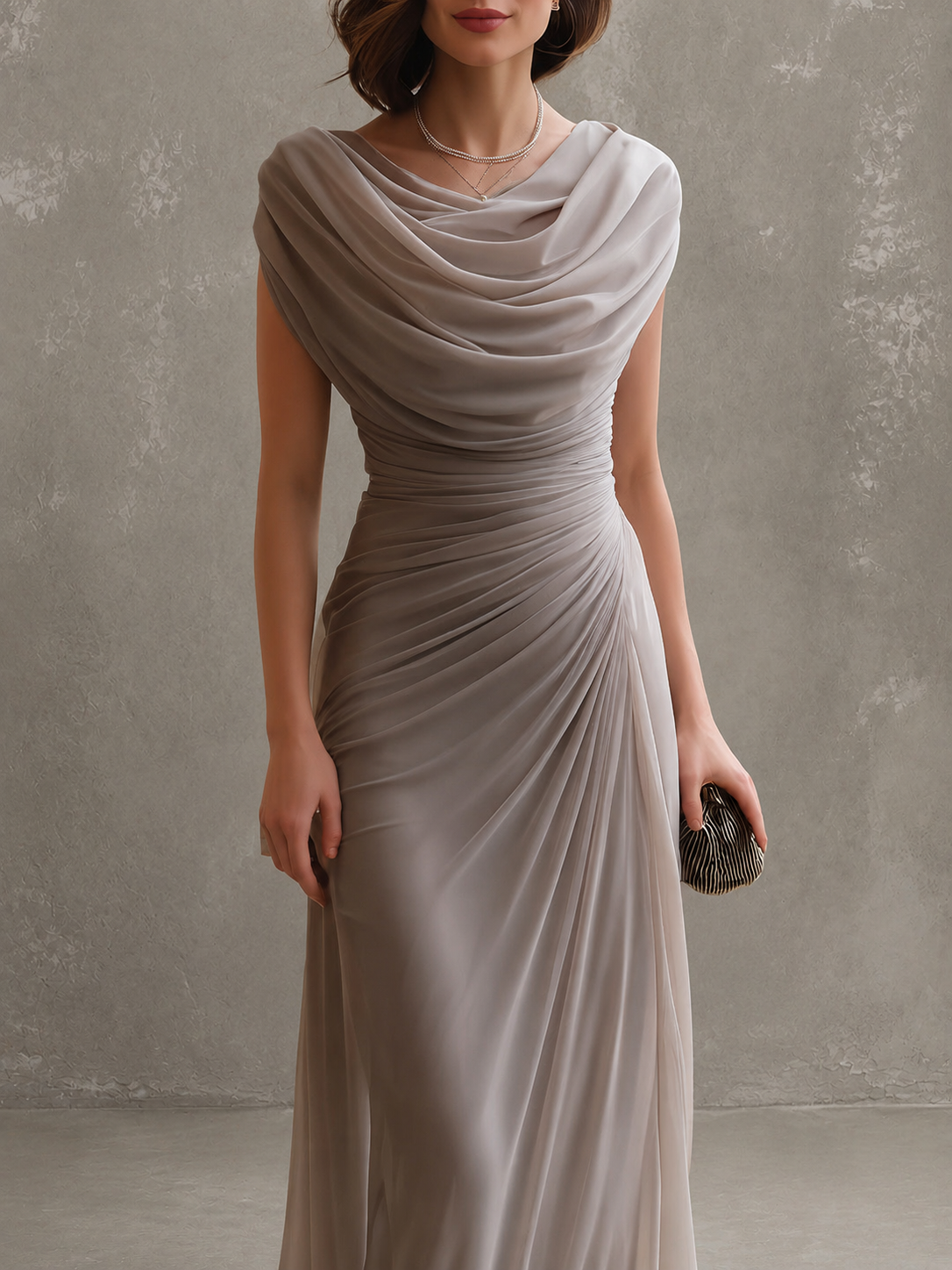 Jilliann | Elegancka sukienka maxi - Eliza-Warszawa