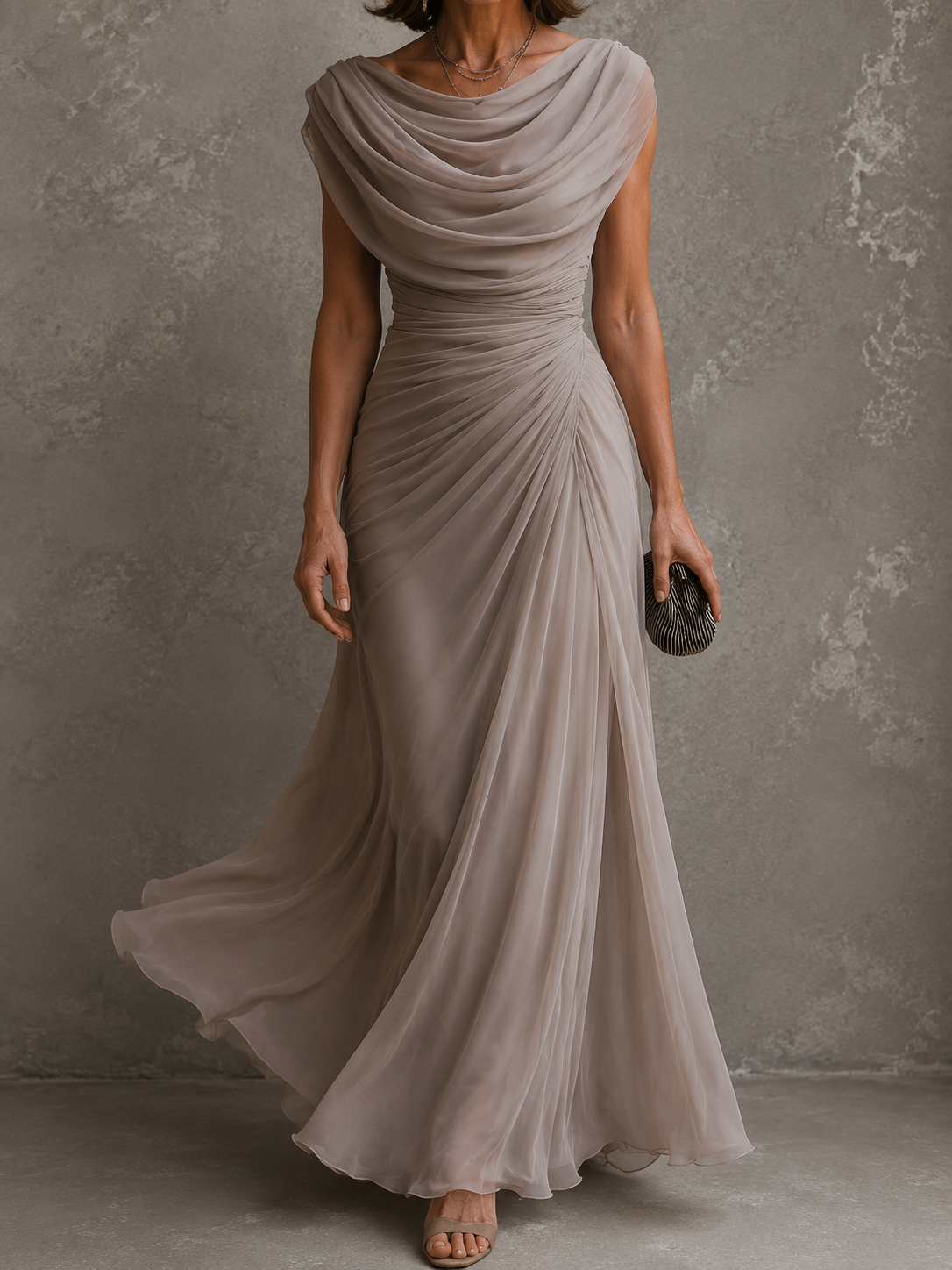 Jilliann | Elegancka sukienka maxi - Eliza-Warszawa