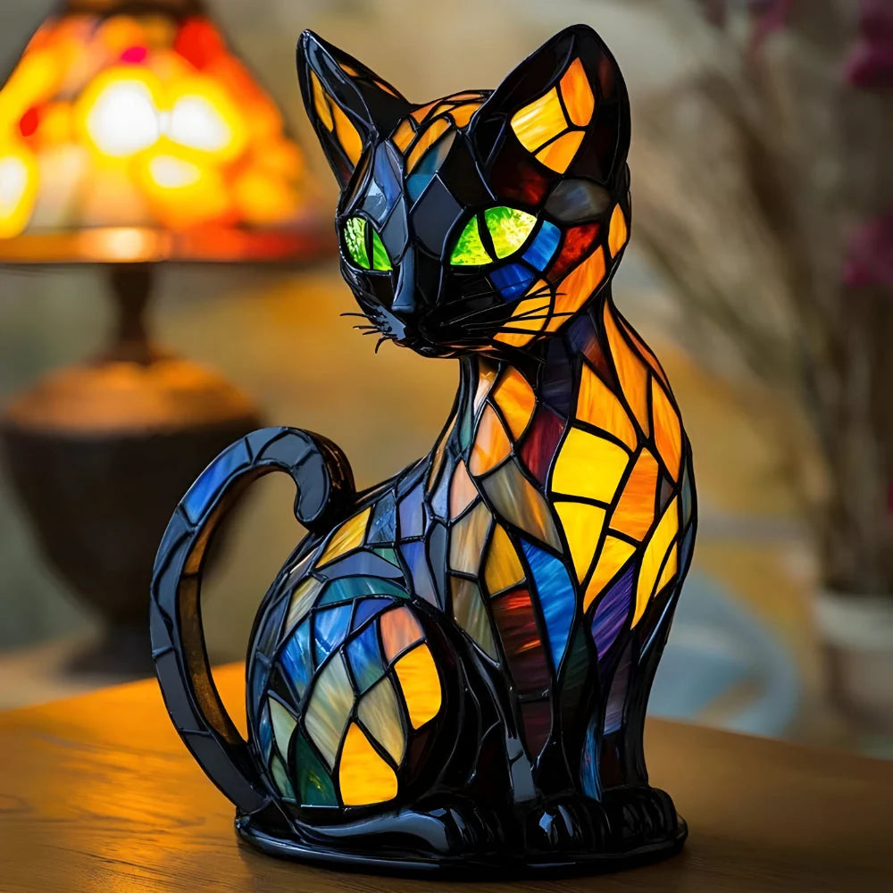 Elegancka lampa w kształcie kotka - Eliza-Warszawa